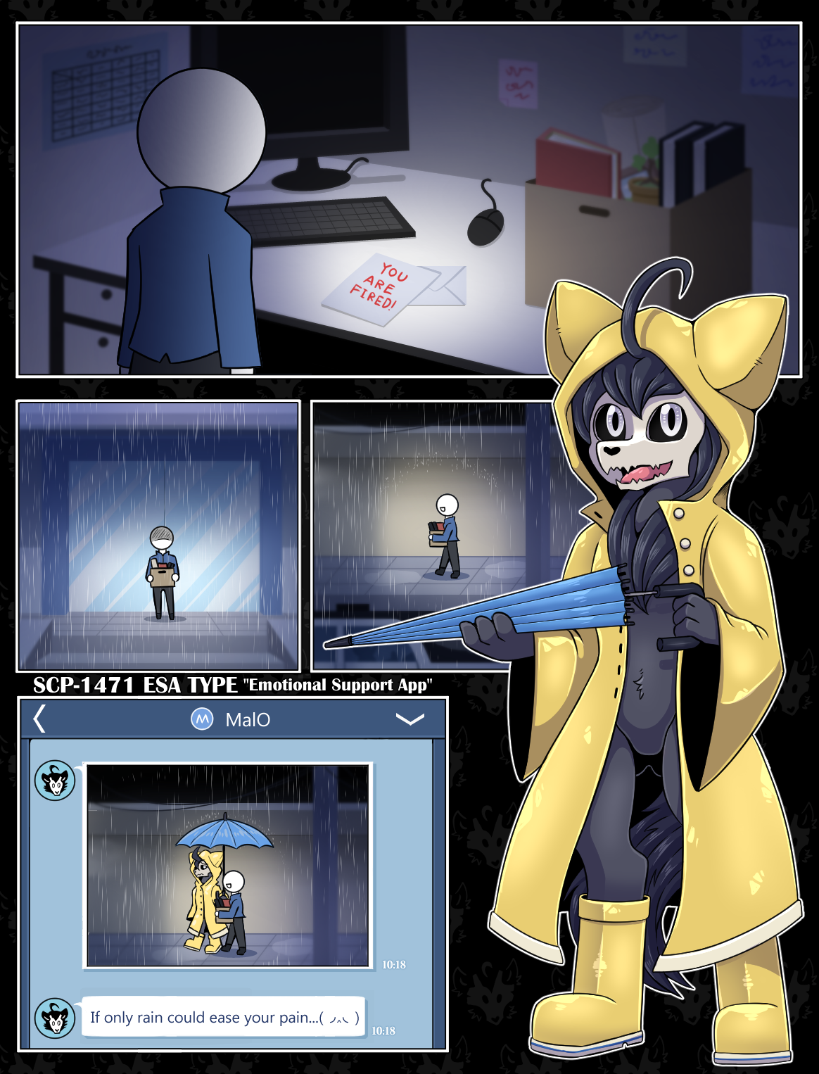 Re-Comic] SCP-1471-08 by vavacung -- Fur Affinity [dot] net